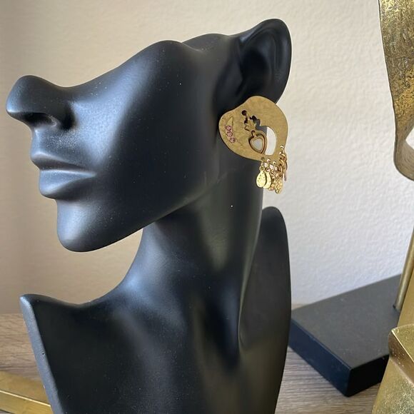 BohemianāheartādropāearringsāN232 - Picture 3 of 3